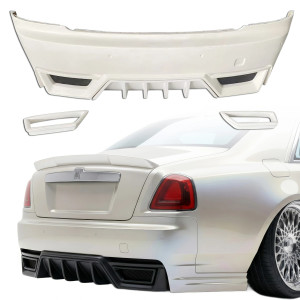 FRP VIP Rear Bumper > Rolls-Royce Ghost 2010-2014 - image 1