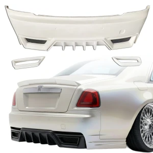 FRP VIP Rear Bumper > Rolls-Royce Ghost 2010-2014 - image 1