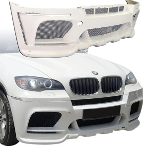 ModeloDrive FRP HAMA (OER Width) Front Bumper > BMW X6 (E71) 2008-2014 - image 1