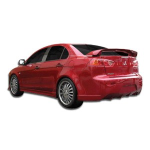 2008-2017 Mitsubishi Lancer C-1 Rear Bumper - 1 Piece - image 1