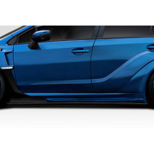 2015-2021 Subaru WRX STI Duraflex VRS Wide Body Side Side Skirt Rocker Panels - 6 Piece - image 1