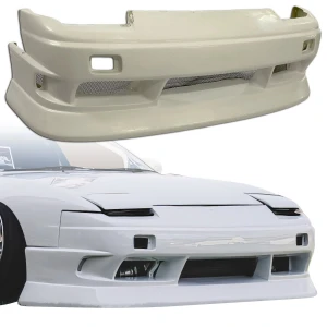 FRP BSPO v2 Front Bumper > Nissan 240SX 1989-1994 - image 1
