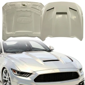 FRP 3-Vent Hood > Ford Mustang 2015-2017 - image 1