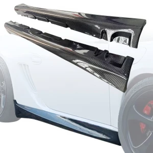 Carbon Fiber TART Side Skirts > Porsche Cayman (987) 2006-2012 - image 1