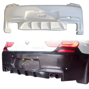 FRP M6-Style Rear Bumper > BMW 6-Series (F06 F12 F13) 2011-2019 - image 1