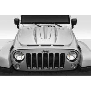 2019-2023 Jeep Wrangler JL Gladiator JT Duraflex Beast Hood - 1 Piece - image 1 2019-2023 Jeep Wrangler JL Gladiator JT Duraflex Beast Hood - 1 Piece - image 1