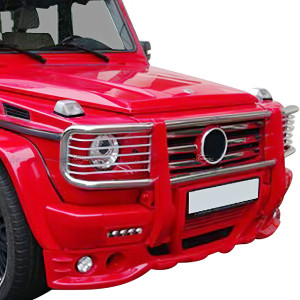ModeloDrive FRP HAMA Front Lip Valances 3pc > Mercedes-Benz G500 (W463) 1999-2018 - image 1