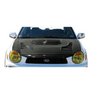 2002-2003 Subaru Impreza WRX STI Carbon Creations C-1 Hood - 1 Piece - image 1
