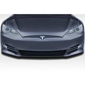 2012-2016.5 Tesla Model S Couture Polyurethane OEM Facelift Refresh Look Front Bumper - 1 Piece - image 1