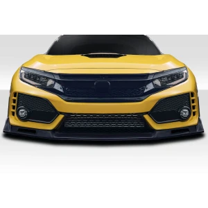 2017-2021 Honda Civic TypeR EVS Front Lip Under Spoiler - 1 Piece - image 1