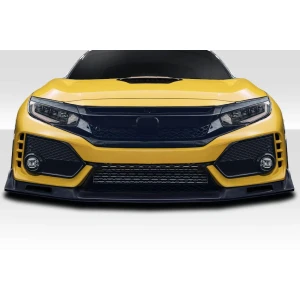 2017-2021 Honda Civic TypeR EVS Front Lip Under Spoiler - 1 Piece - image 1