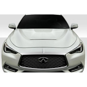 2017-2022 Infiniti Q60 GTS Look Hood - 1 Piece - image 1