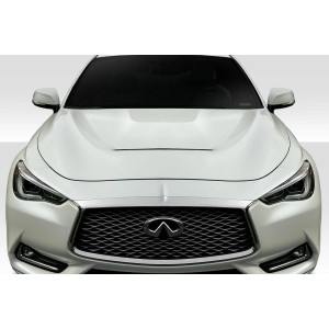 2017-2022 Infiniti Q60 GTS Look Hood - 1 Piece - image 1