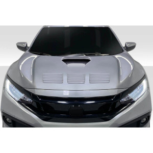 2017-2021 Honda Civic TypeR EVS Hood - 1 Piece - image 1