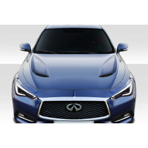 2017-2022 Infiniti Q60 TS1 Hood - 1 Piece - image 1