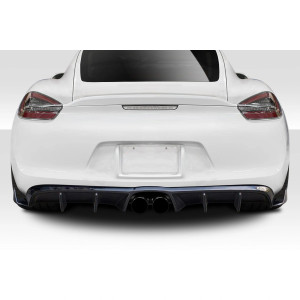 2014-2016 Porsche Cayman Motox Rear Diffuser - 3 Piece - image 1