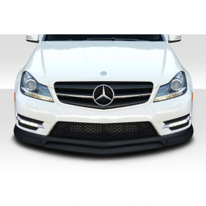 2012-2014 Mercedes C63 W204 RSpec Front Lip Under Spoiler - 1 Piece - image 1