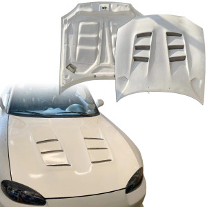 ModeloDrive FRP RAME A9 Hood > Mazda Miata (NB) 1998-2005 - image 1