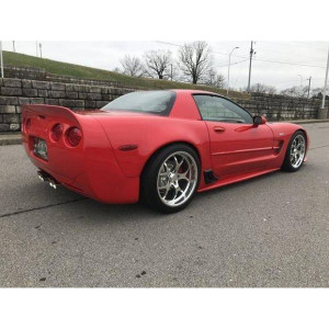 Chevrolet Corvette C5 1997-2004 Hwy Style 1 Piece Polyurethane Rear Bumper - image 1