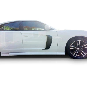 Dodge Charger 2011-2023 KBD Style 2 Piece Polyurethane Door Scoops - image 1