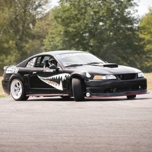 Ford Mustang 1999-2004 Cobra R Style 1 Piece Polyurethane Front Bumper - image 1