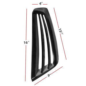 Ford Mustang 1999-2004 Sallen Style 2 Piece Polyurethane Side Scoops - image 1