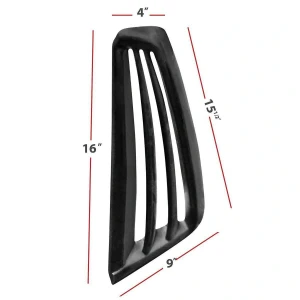 Ford Mustang 1999-2004 Sallen Style 2 Piece Polyurethane Side Scoops - image 1