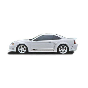 Ford Mustang 1999-2004 Sallen Style 2 Piece Polyurethane Side Skirts - image 1