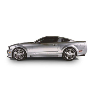 Ford Mustang 2005-2009 Sallen Style 2 Piece Polyurethane Side Skirts - image 1