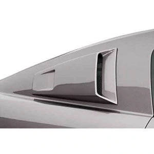 Ford Mustang 2005-2014 K Spec Style 2 Piece Polyurethane Window Scoops - image 1