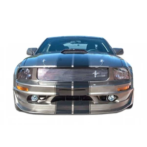 Ford Mustang V6 2005-2009 Cobra R Style 1 Piece Polyurethane Front Bumper - image 1