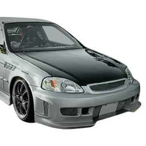 Honda Civic ALL 1996-1998 BW Spec Style 1 Piece Polyurethane Front Bumper - image 1