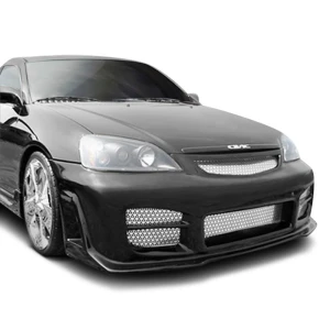 Honda Civic 2DR / 4DR 2001-2003 R34 Style 1 Piece Polyurethane Front Bumper - image 1
