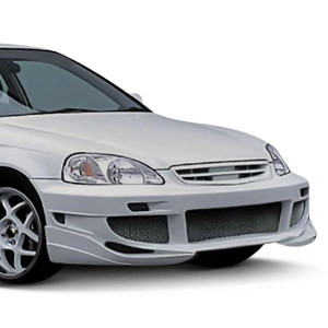 Honda Civic HB 1988-1991 Vadar Style 1 Piece Polyurethane Front Bumper - image 1
