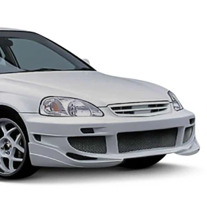 Honda Civic HB 1988-1991 Vadar Style 1 Piece Polyurethane Front Bumper - image 1