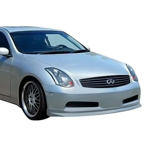 Infiniti G35 2DR Coupe 2003-2005 IL Spec Style 1 Piece Polyurethane Front Lip - image 1