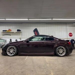 Infiniti G35 2DR Coupe 2003-2007 ING Style 2 Piece Polyurethane Side Skirts - image 1