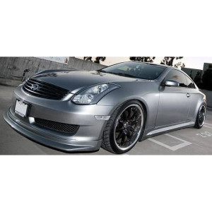 Infiniti G35 2DR Coupe 2006-2007 IL Spec Style 1 Piece Polyurethane Front Lip - image 1
