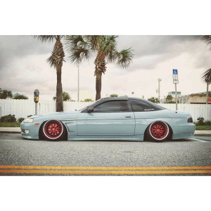 Lexus SC SC300 SC400 1992-2000 Aero Craft Style 2 Piece Polyurethane Side Skirts - image 1