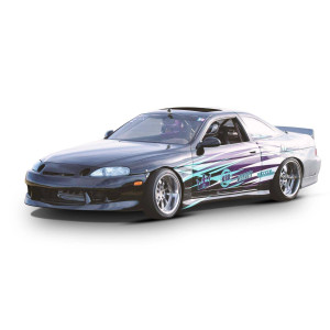 Lexus SC SC300 SC400 1992-2000 VTX Style 2 Piece Polyurethane Side Skirts - image 1