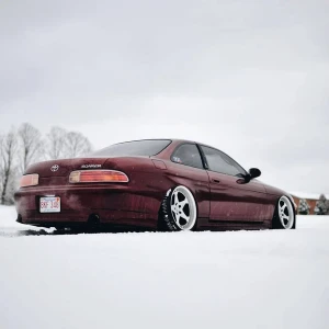 Lexus SC SC300 SC400 1997-2000 Bunny Style 1 Piece Polyurethane Rear Lip - image 1
