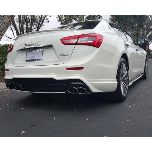 Maserati Ghibli 2014-2018 KBD 1 Piece Polyurethane Rear Lip - image 1
