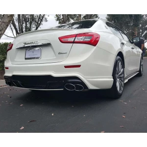 Maserati Ghibli 2014-2018 1 Piece Polyurethane Rear Lip - image 1