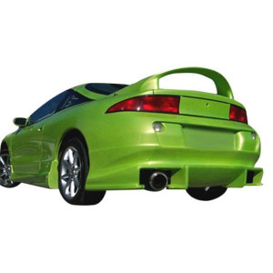 Mitsubishi Eclipse 1995-1999 / Eagle Talon 1995-1998 Bomb Style 1 Piece Polyurethane Rear Bumper - image 1