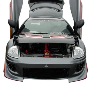 Mitsubishi Eclipse 2000-2005 Blits Style 1 Piece Polyurethane Front Bumper - image 1