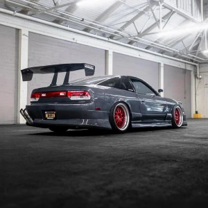 Nissan 240sx HB 1989-1994 BSport2 Style 1 Piece Polyurethane Rear Bumper - image 1