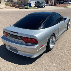 Nissan 240SX HB 1989-1994 GP1 Style 1 Piece Polyurethane Rear Bumper - image 1