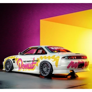 Nissan 240SX S14 ALL 1995-1998 DM3 1 Piece Polyurethane Rear Bumper - image 1