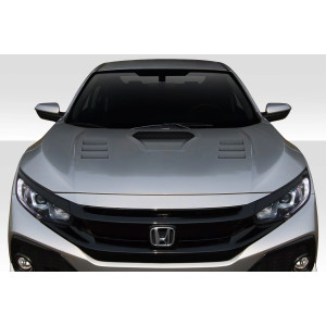 2016-2021 Honda Civic TS 1 Hood - 1 Piece - image 1