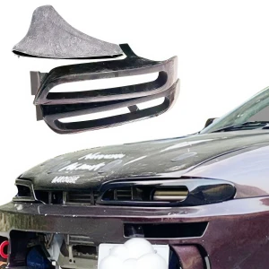 FRP ORI Headlight Housings 3pc > Nissan 240SX (S14) 1995-1996 - image 1